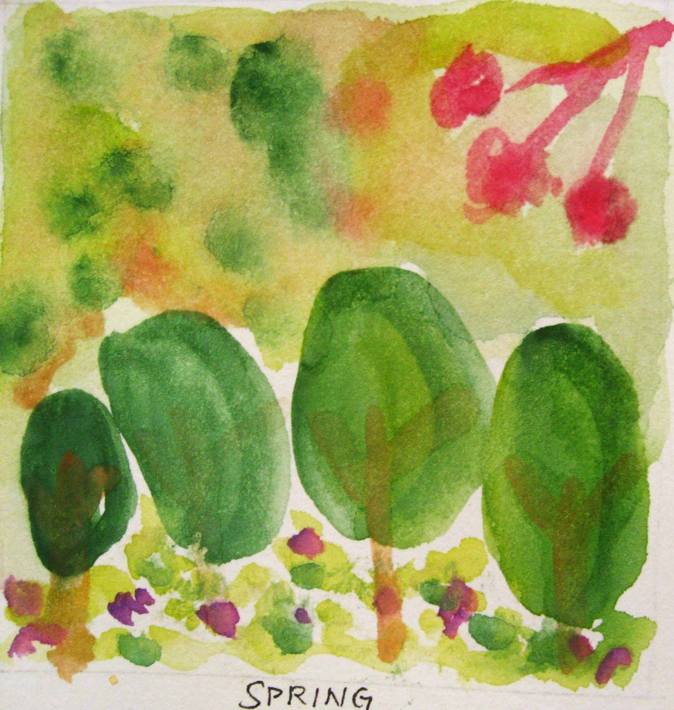 Spring watercolor