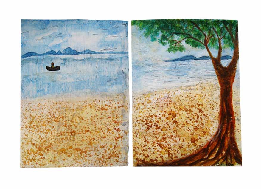 painted notebook cover painted notebook cover