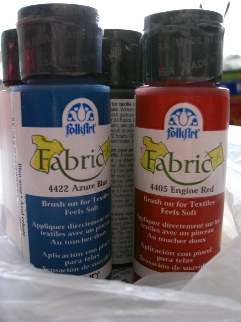 Plaid FolkArt Fabric Painting Plaid FolkArt Fabric Painting