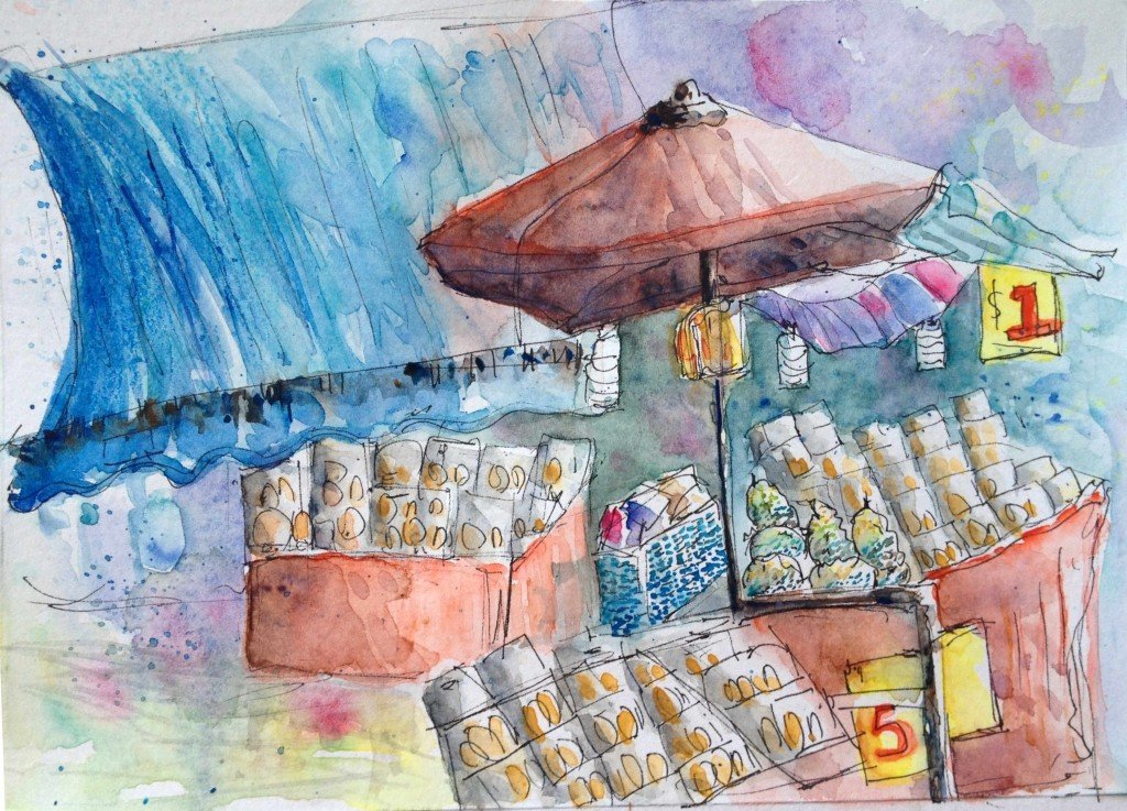 Market at Bukit Merah