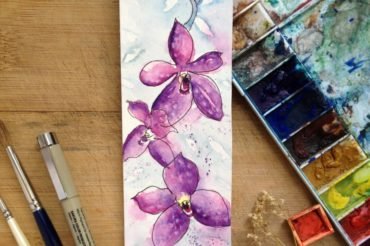 Purple Orchids